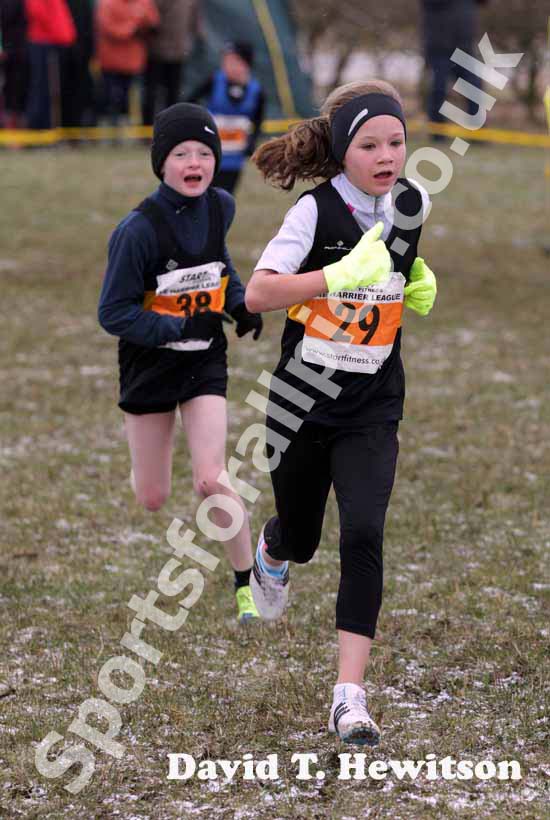 Winner of the under-11 girls, NEHL, Prudhoe.
